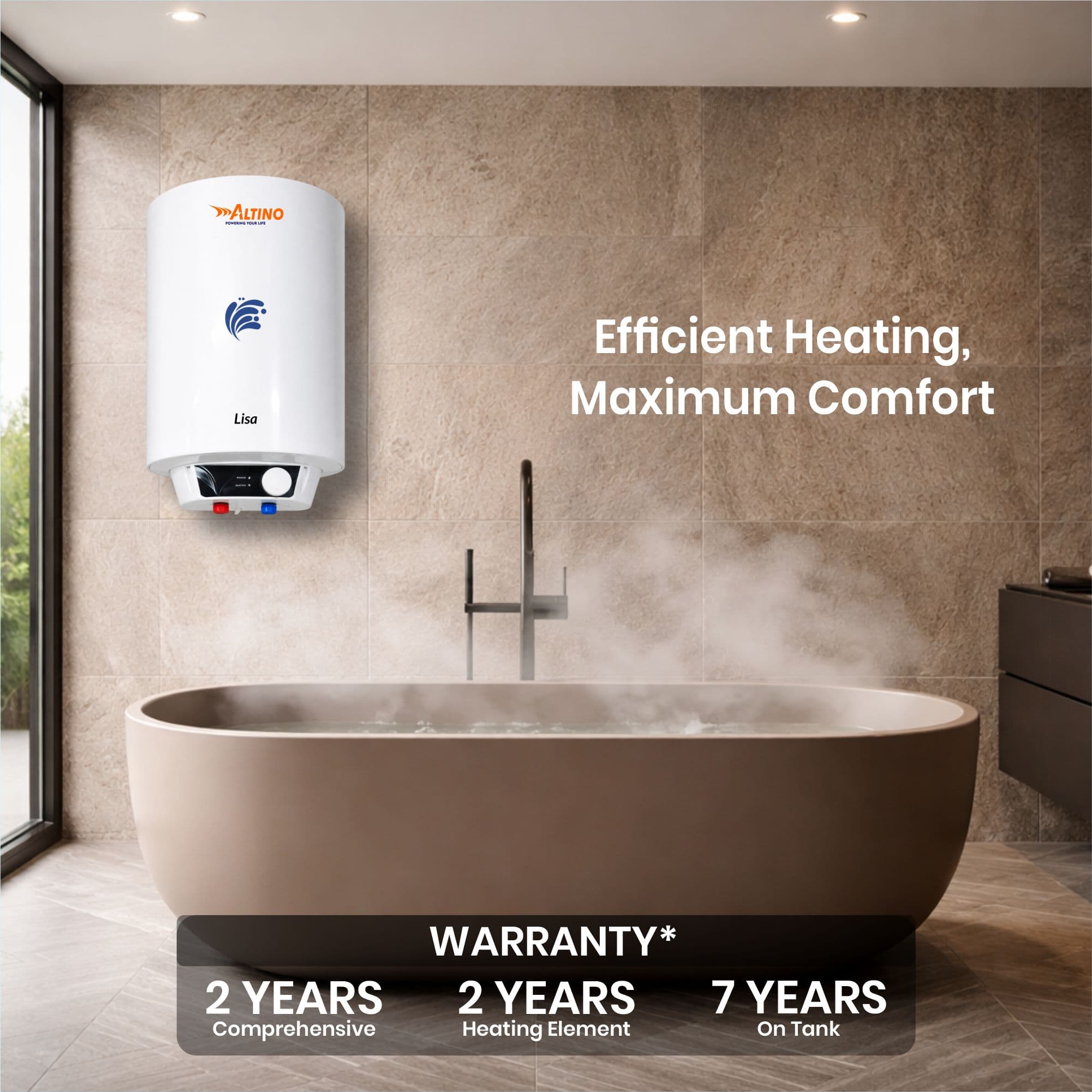 Lisa 35L - White view 2