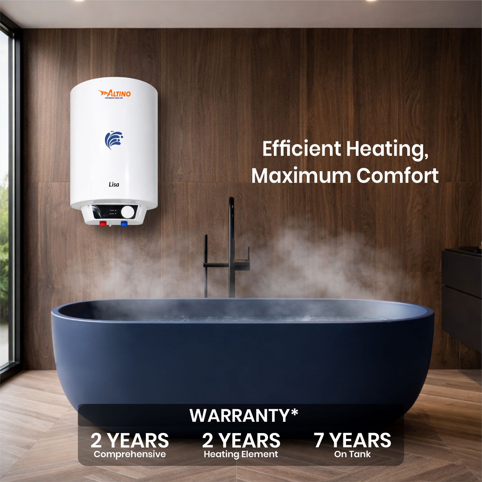 Lisa 50L - White view 2