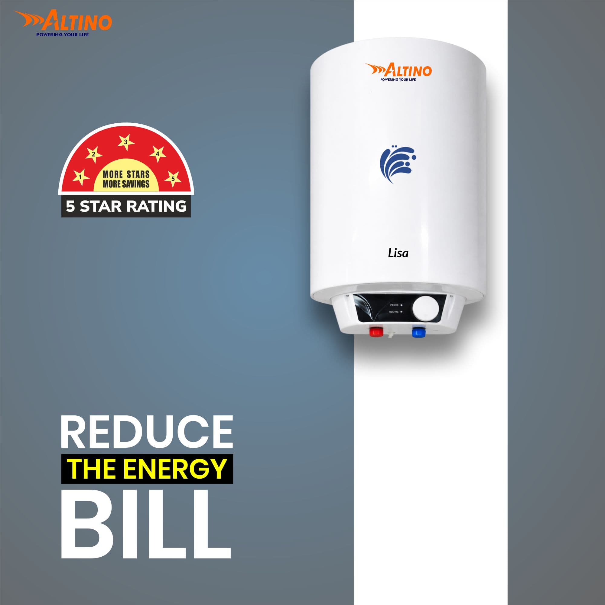 Lisa 50L - White view 7