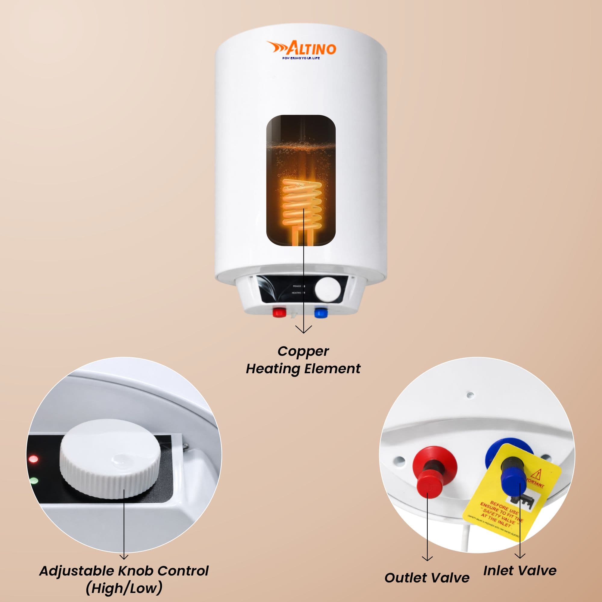 Lisa 6L - White view 15