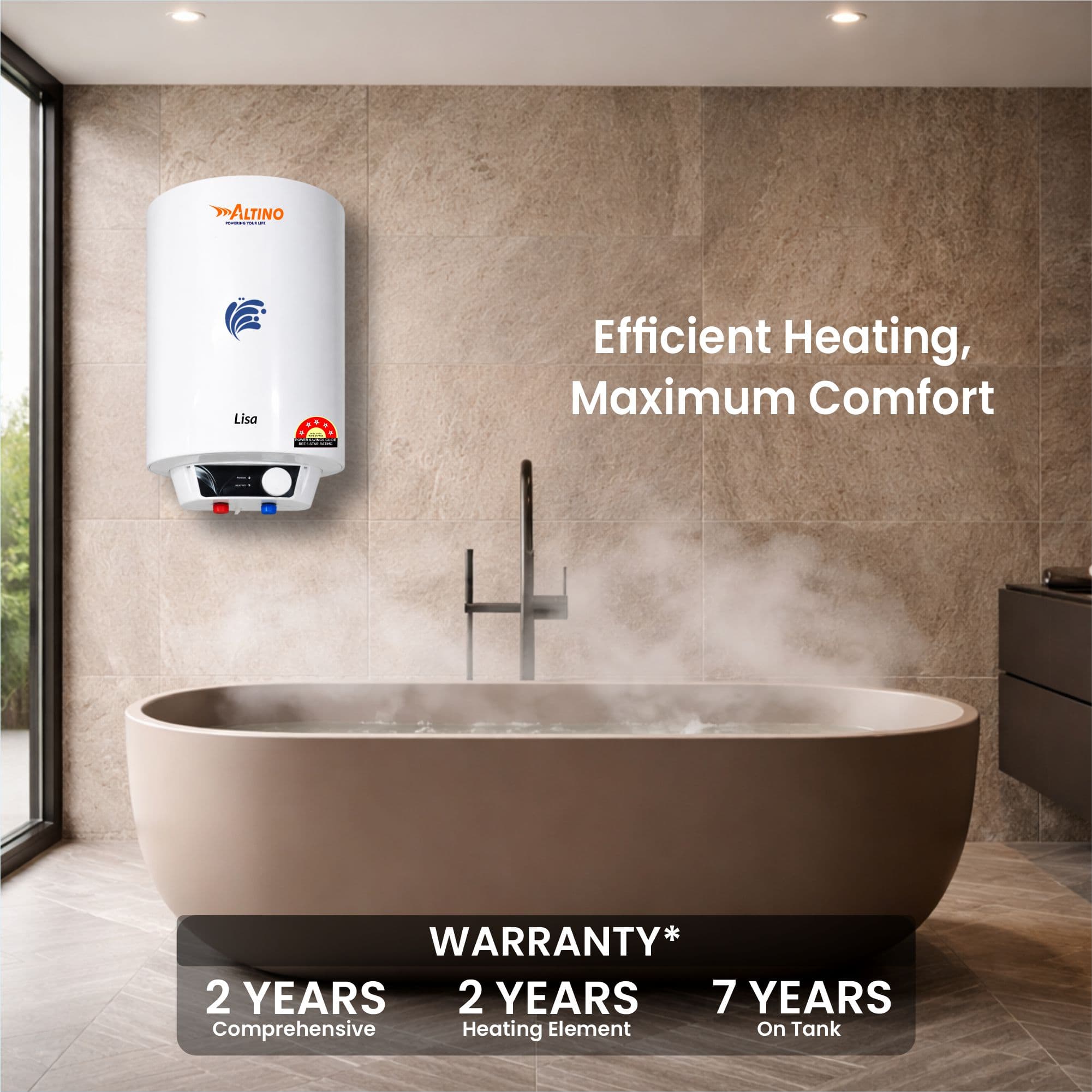 Lisa 6L - White view 2