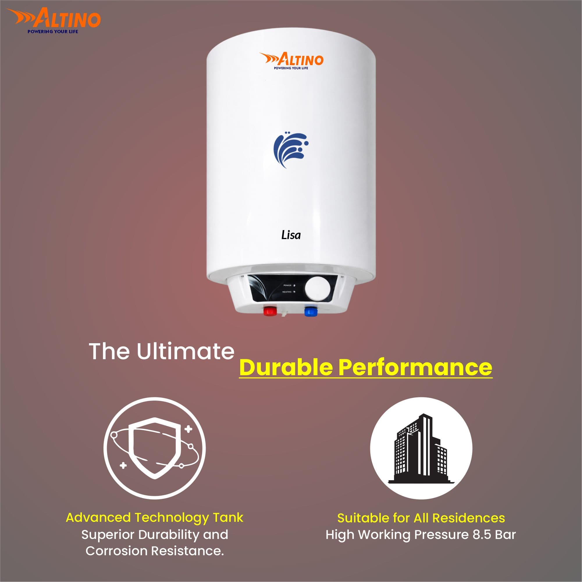 Lisa 6L - White view 4