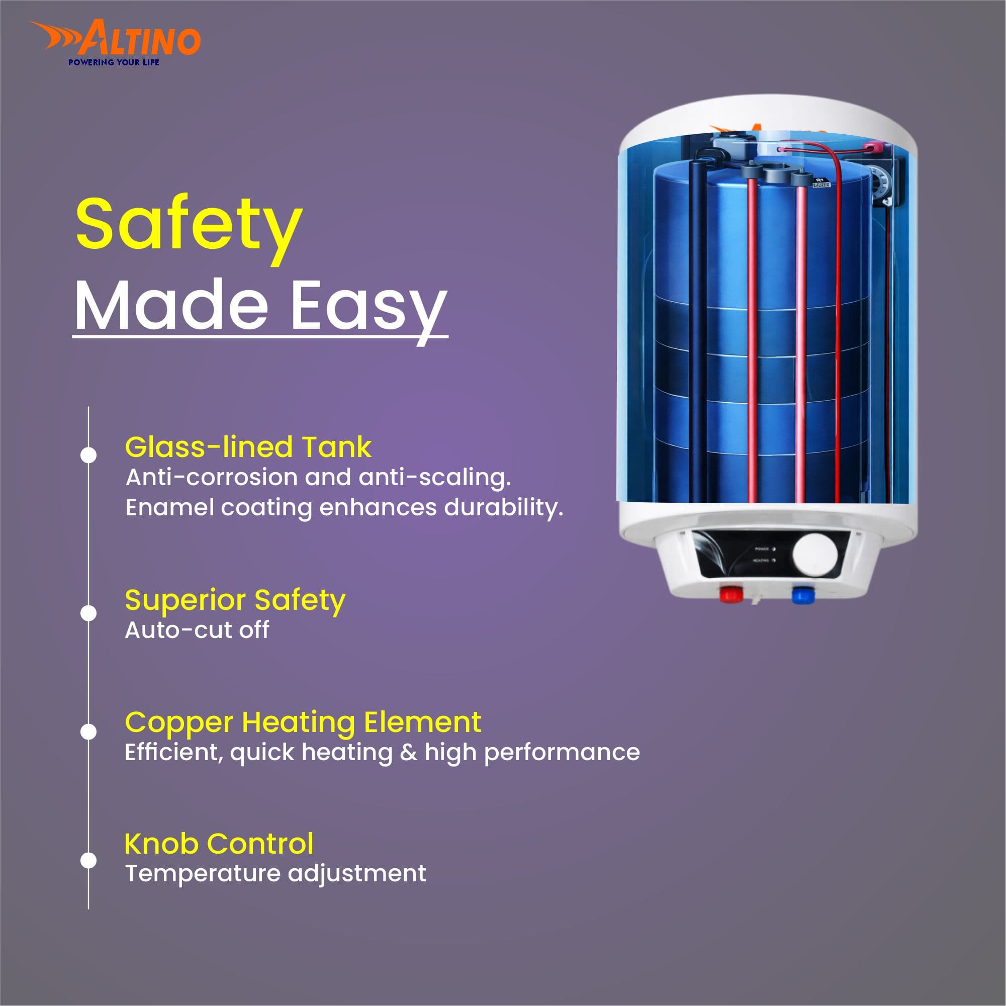 Lisa 80L - White view 3