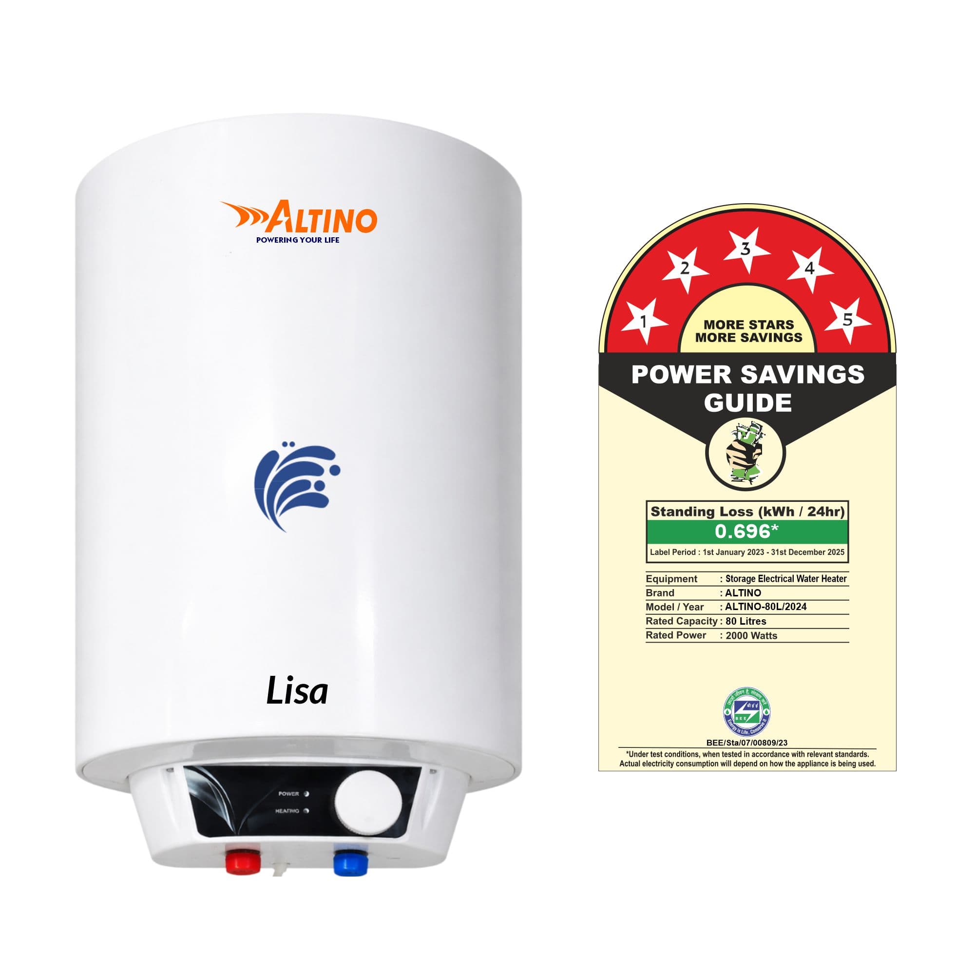 Lisa 80L - White view 9