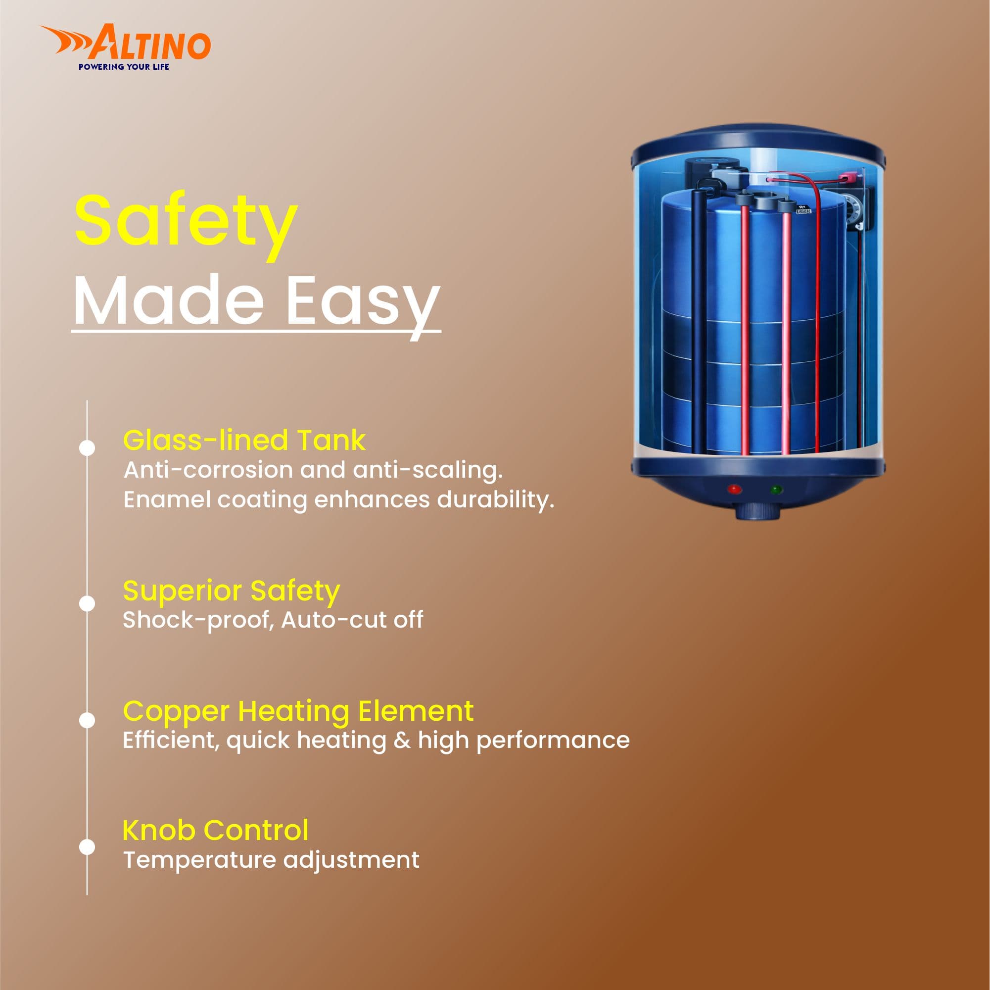 Volta 10L - Blue view 3