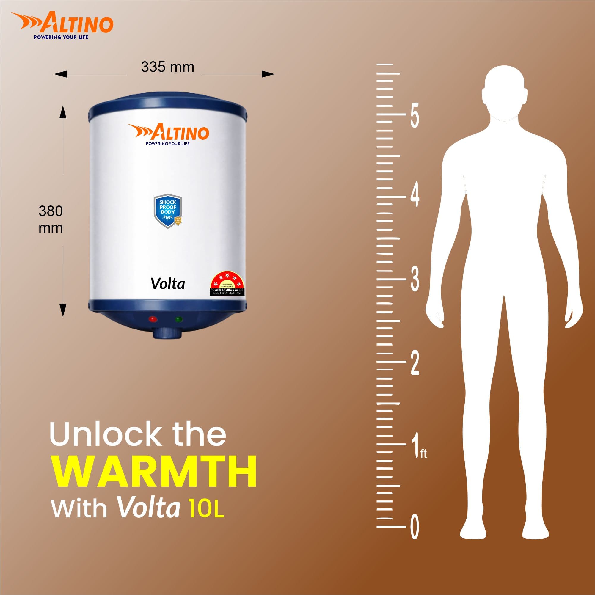 Volta 10L - Blue view 5