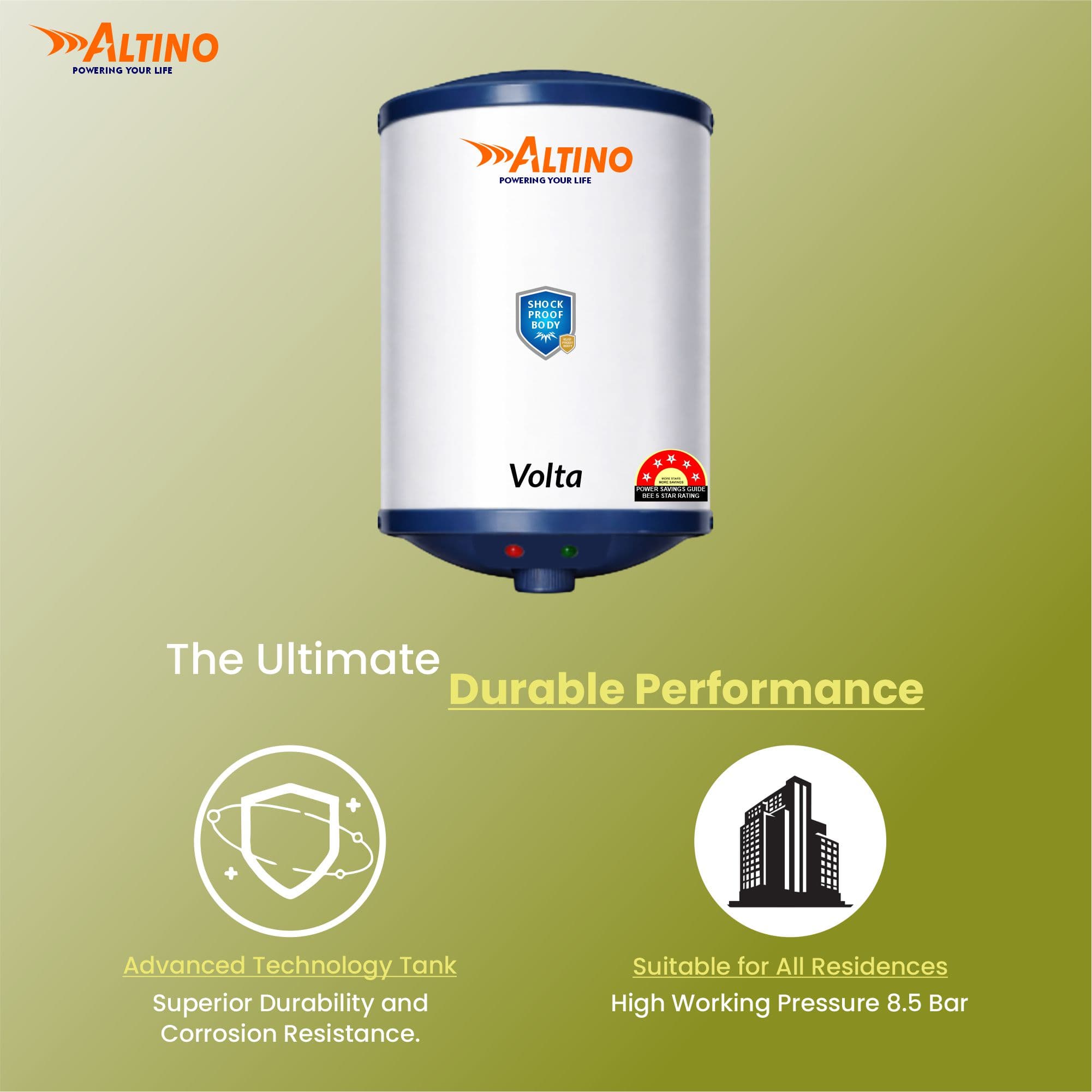 Volta 25L - Blue view 4