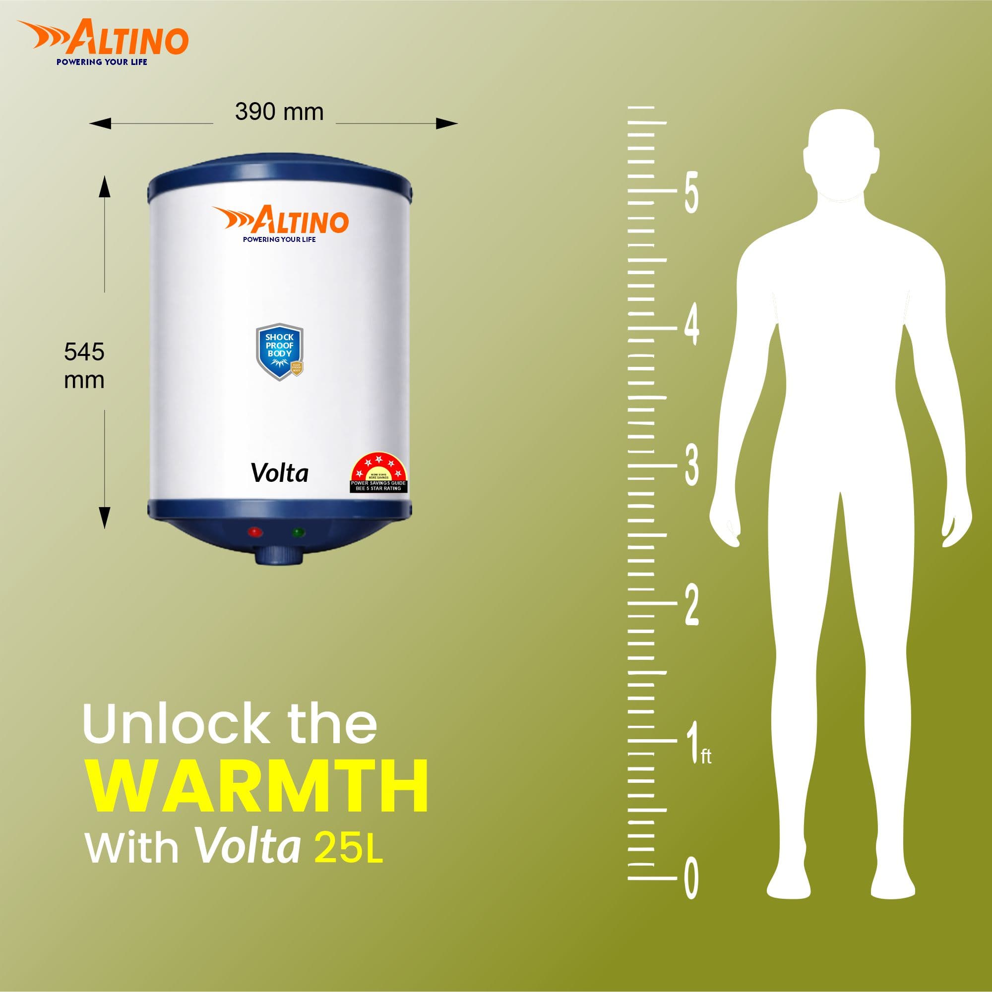 Volta 25L - Blue view 5