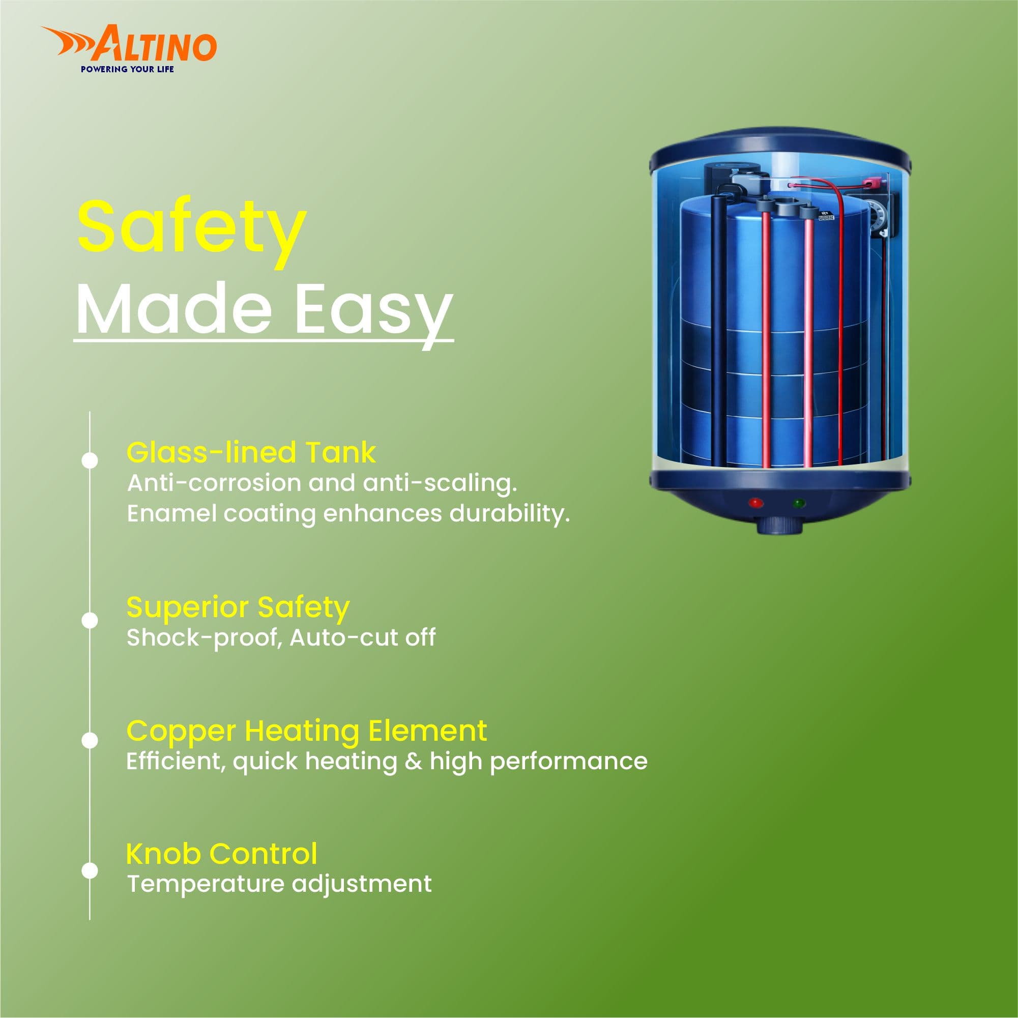 Volta 35L - Blue view 3