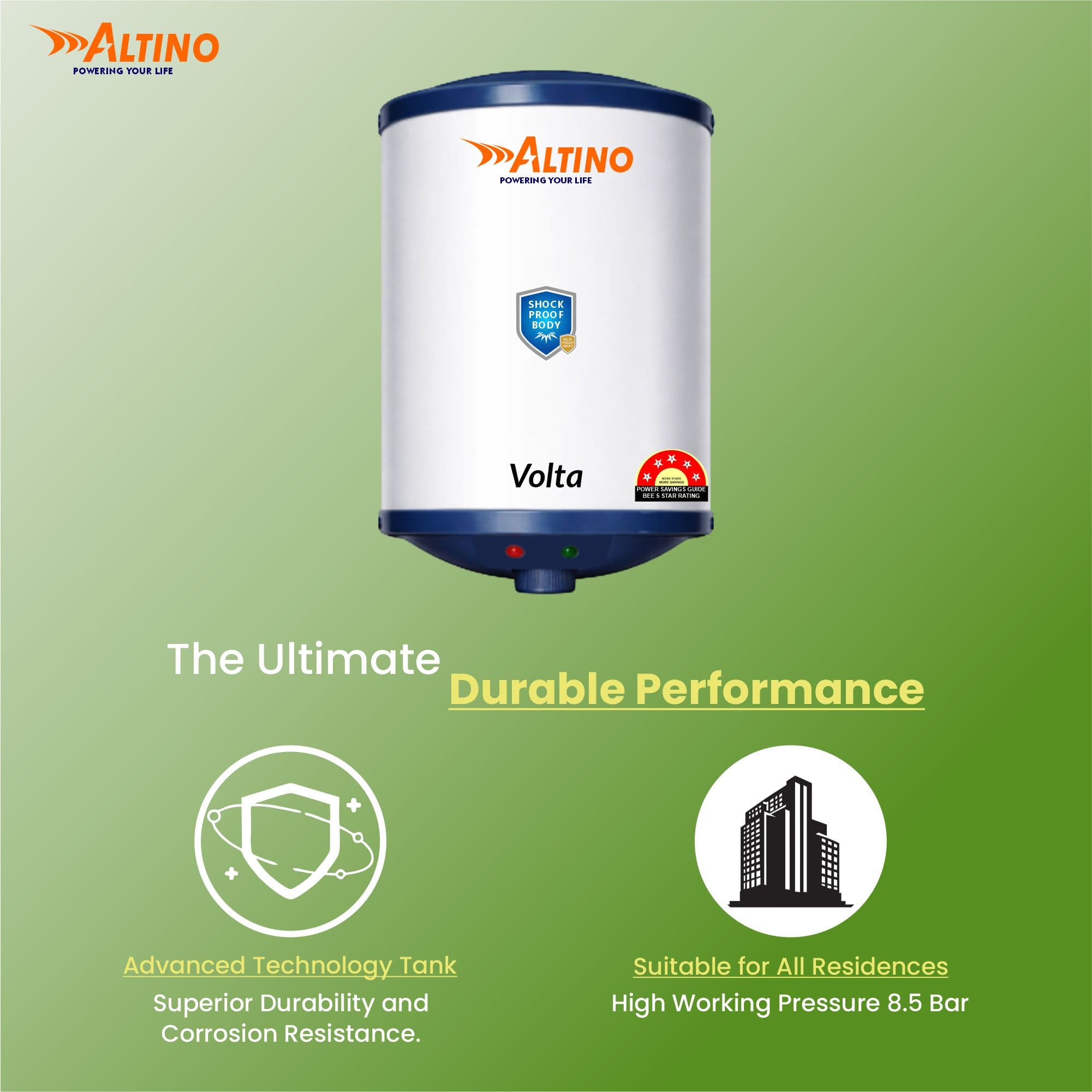 Volta 35L - Blue view 4