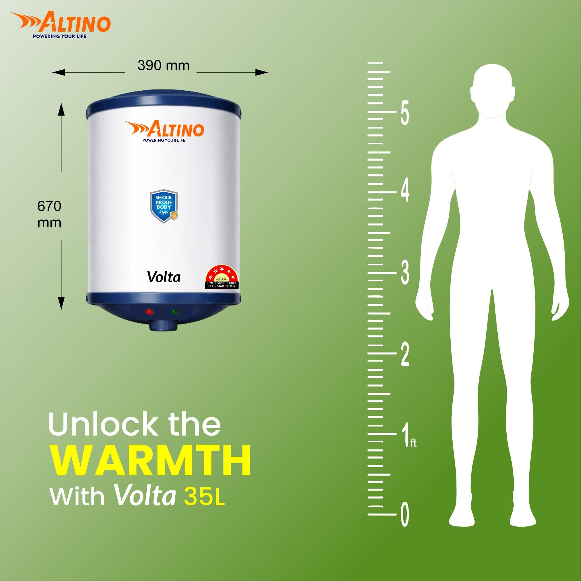 Volta 35L - Blue view 5