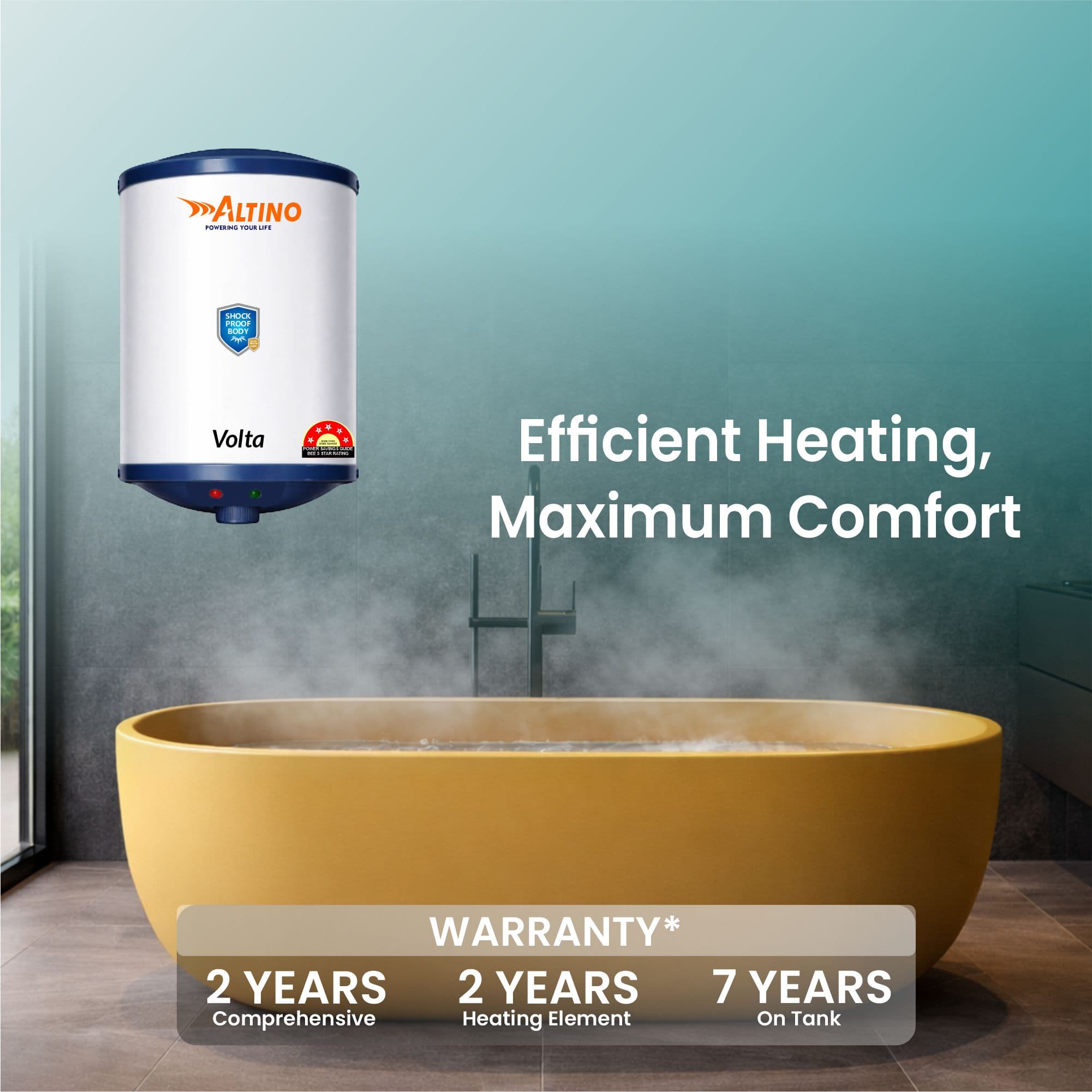 Volta 80L - Blue view 2