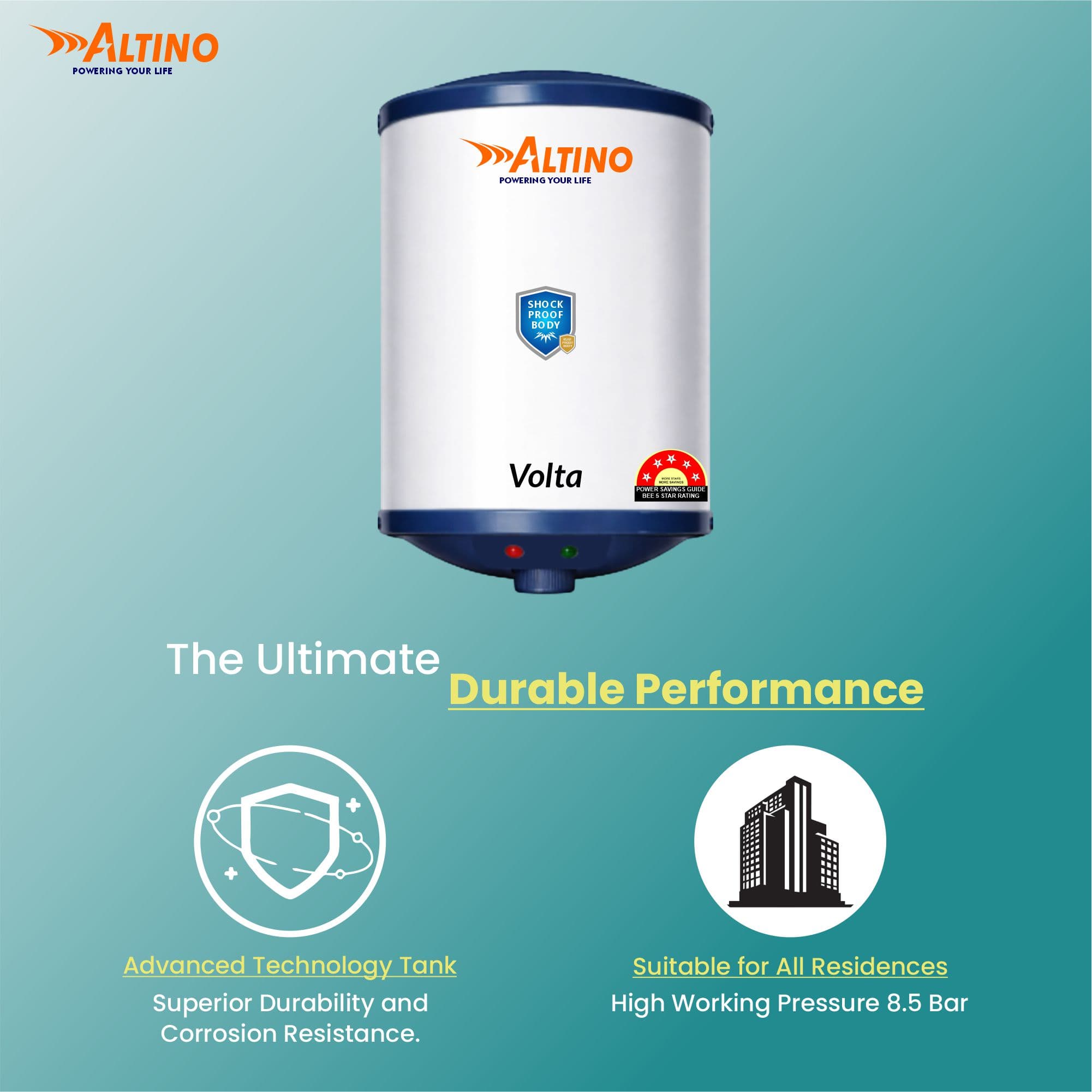 Volta 80L - Blue view 4