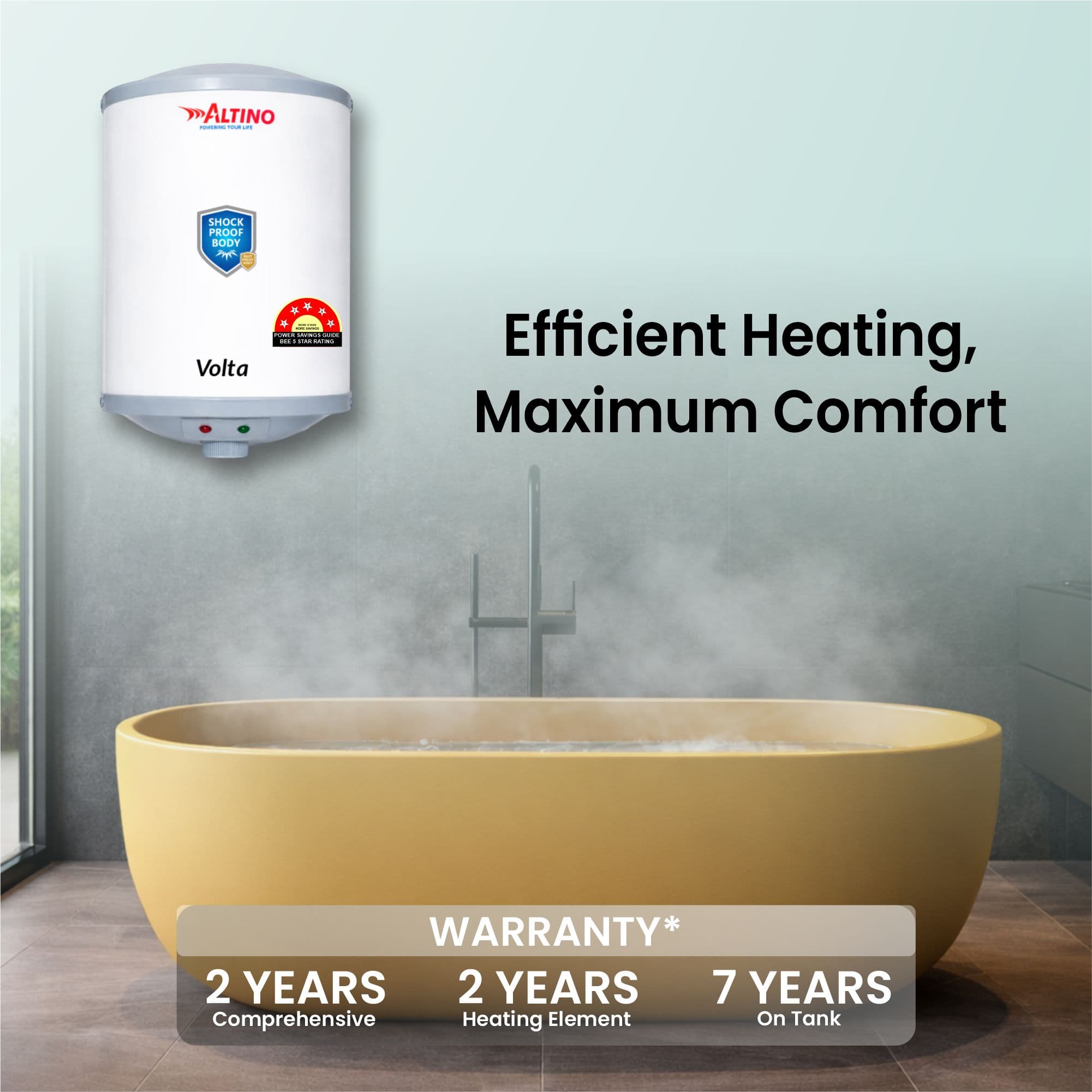 Volta 10L - Grey view 2