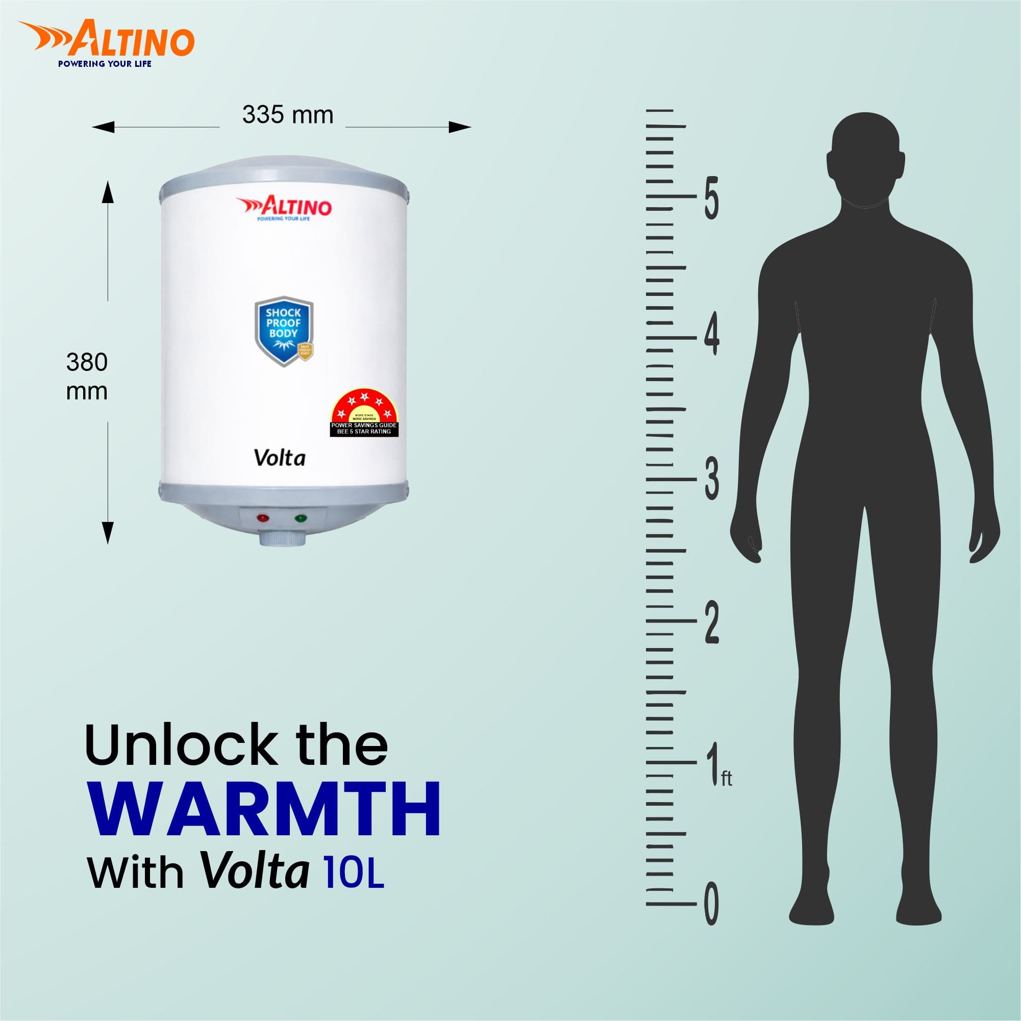 Volta 10L - Grey view 5