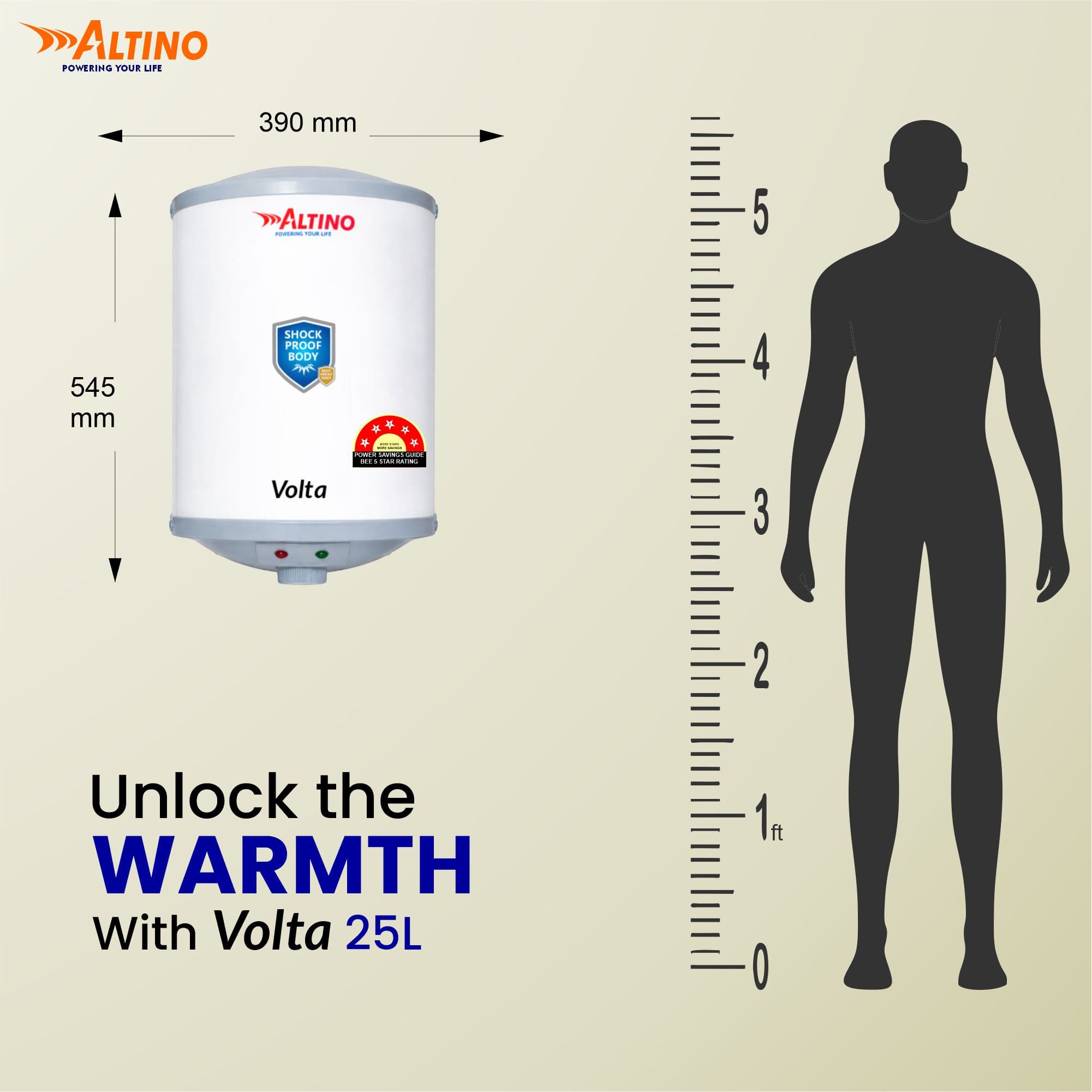 Volta 25L - Grey view 5