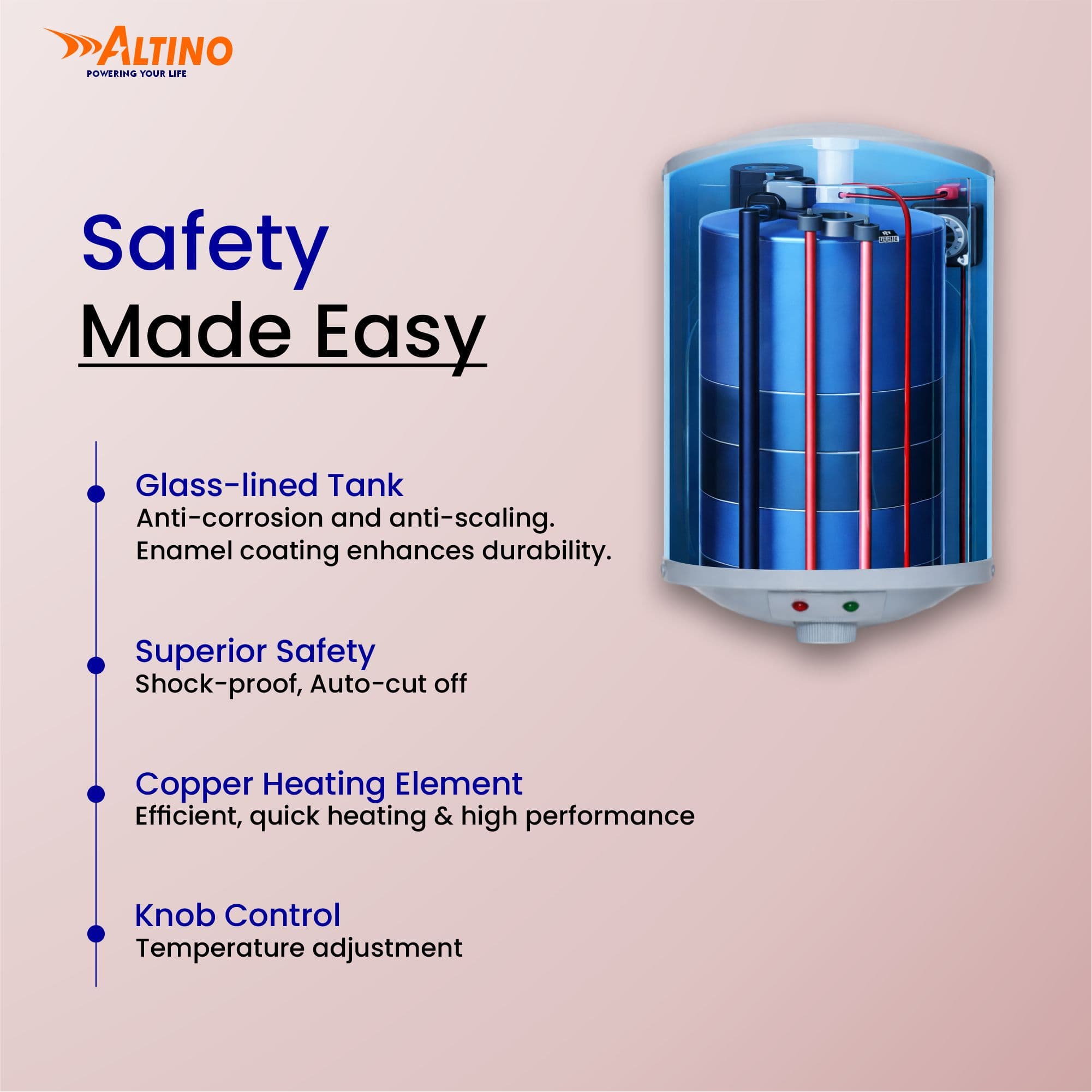 Volta 50L - Grey view 3