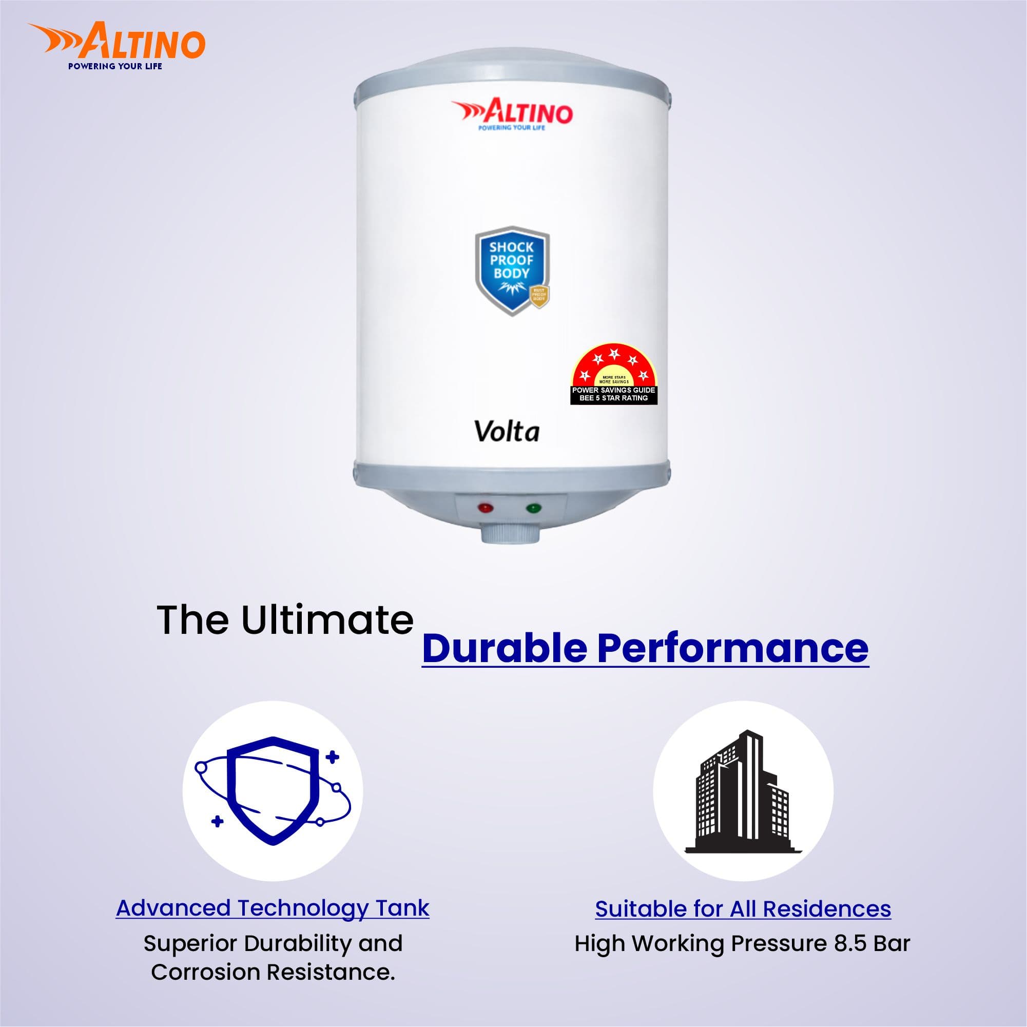 Volta 6L - Grey view 4