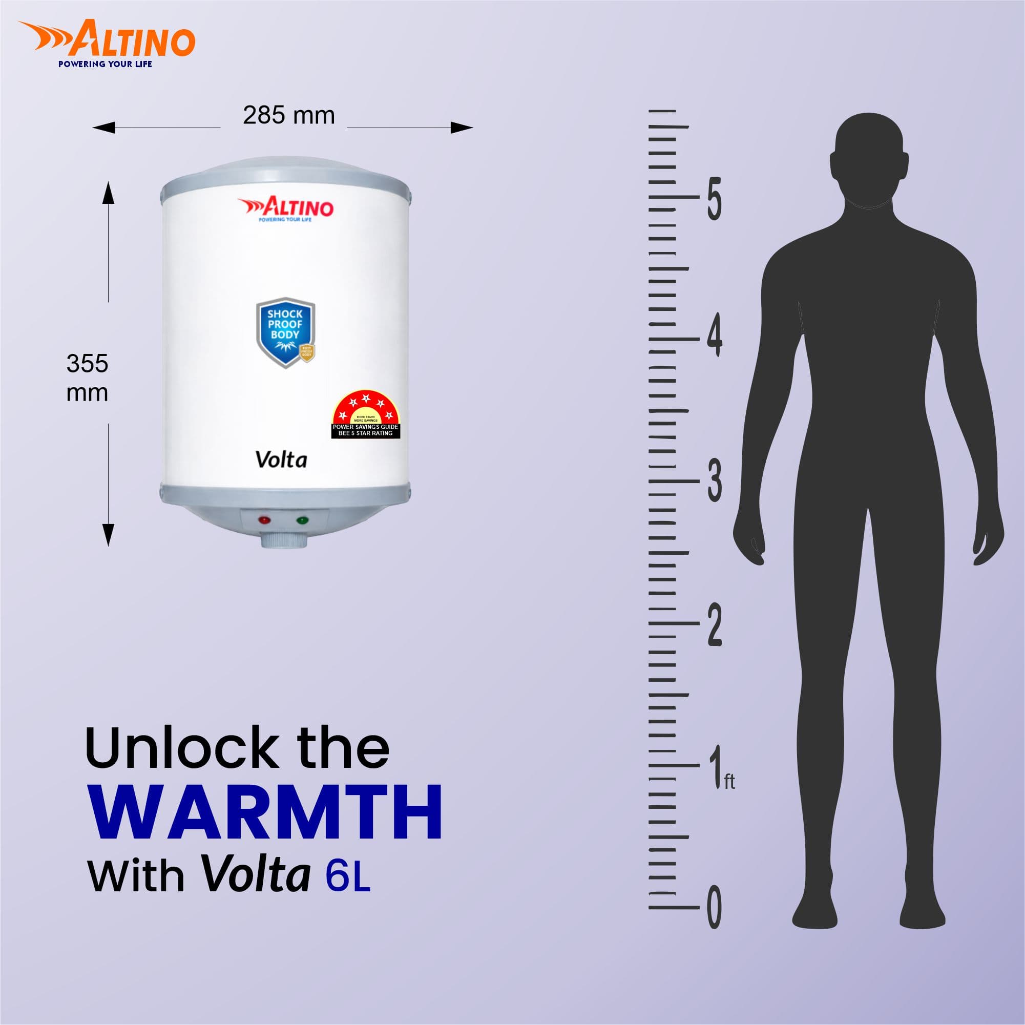 Volta 6L - Grey view 5