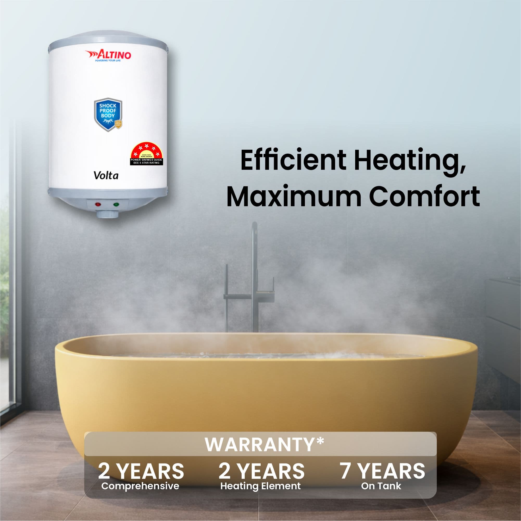 Volta 80L - Grey view 2